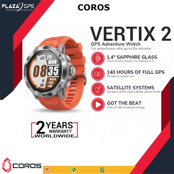 Coros VERTIX 2 GPS Adventure Lava - Jam Tangan Petualang