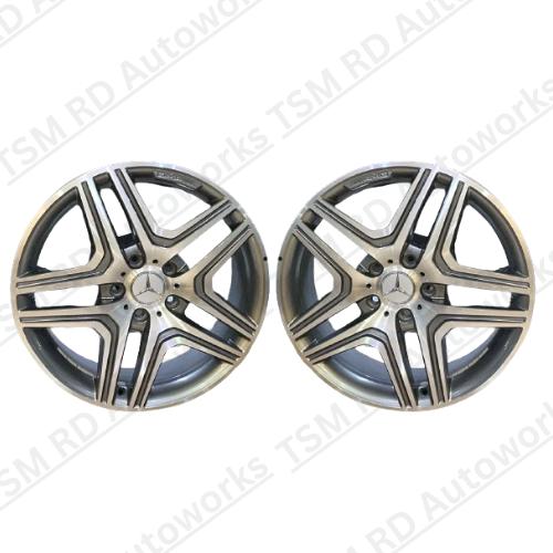 4pcs Velg Mercedes Benz AMG R20 91/2J ET 50 W463 G63 A4634013002 ORIGINAL SET