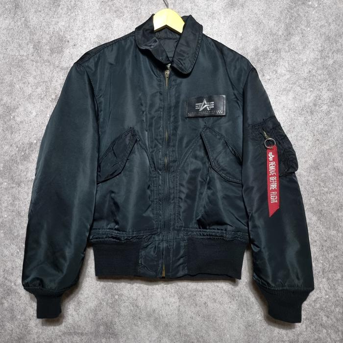 Alpha industries CWU-45 Black S USA Avirex Schott Perfecto Vanson RBC Buzz Ricksons McCoy Stussy Dic