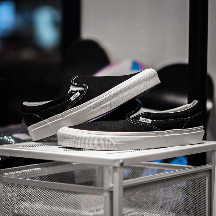 Vans Slip On OG Black White SS 2016 Original Global Release