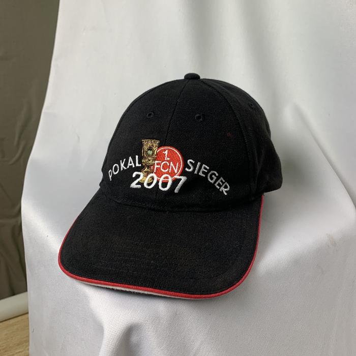 topi fc nurnberg champion dfb pokal 2007 sepakbola vintage