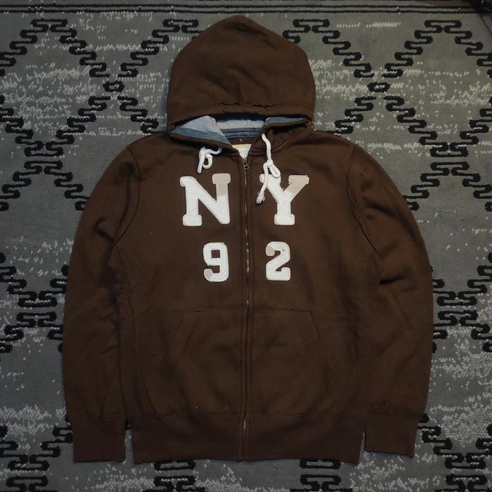 Hoodie Zipper Abercrombie Second Brand
