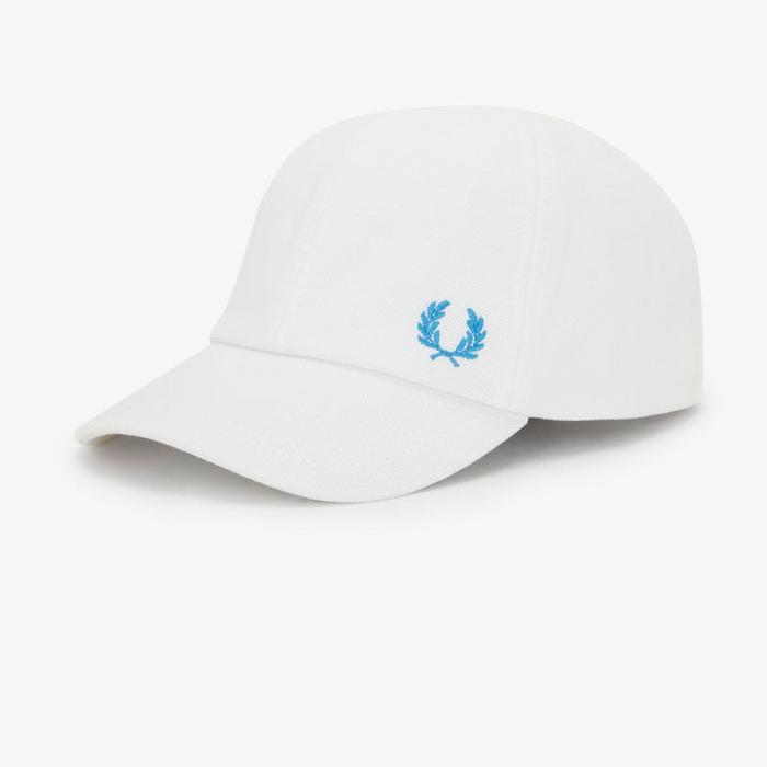 TOPI WHITE FRED PERRY CLASSIC ORIGINAL AUTHENTIC