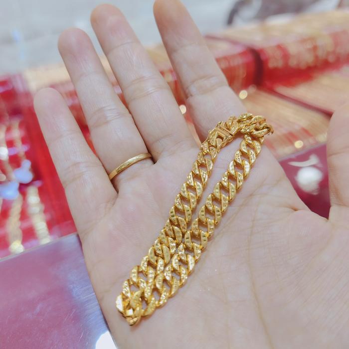 Gelang Emas Wanita Model Sisik