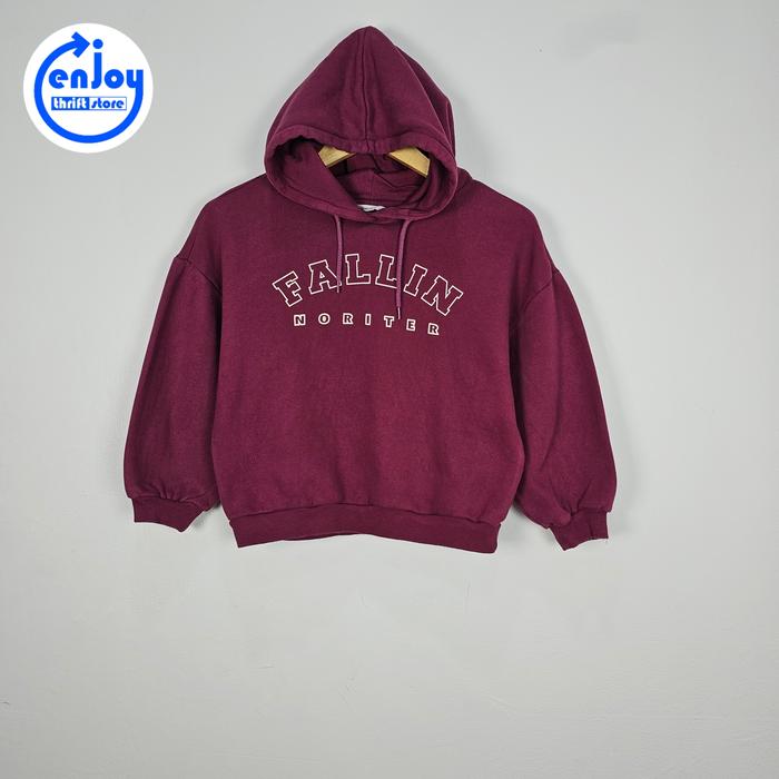 hoodie pullover jacket sweater crop oversize STYLE NORITER second preloved
