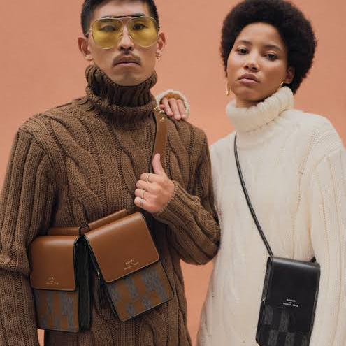 MK Ashya Sling Double Bag men or woman original