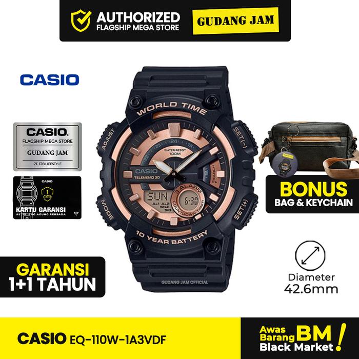 Casio General EQ-110W-1A3VDF EQ-110W EQ-110 EQ110W EQ110