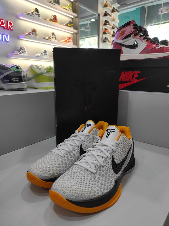 Nike Kobe 6 Protro White Del Sol Original