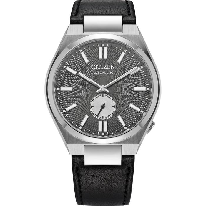 SWISS Import Jam Tangan Pria Original Tsuyosa Small Second Automatic Grey | NK5010-01H