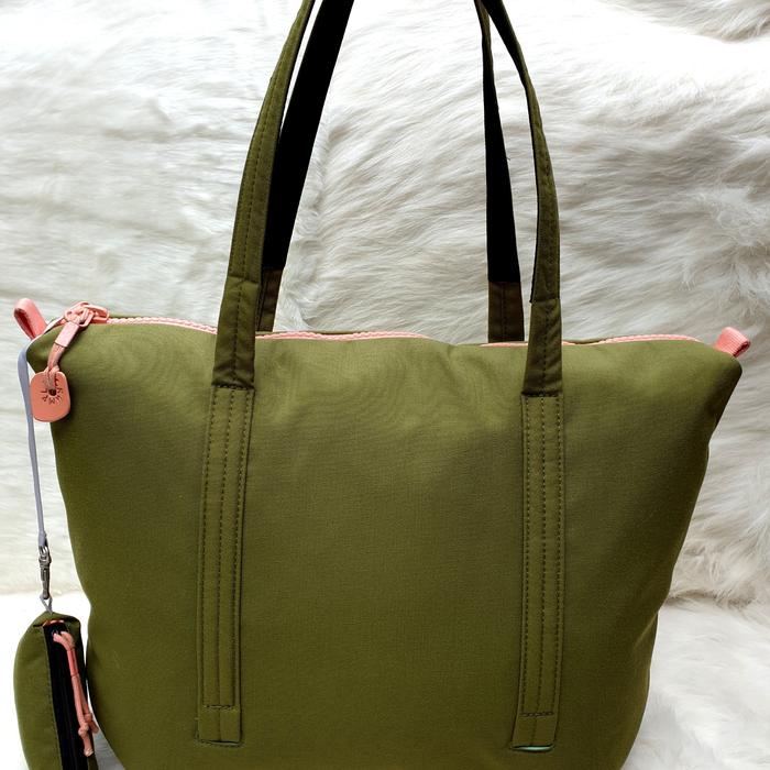 Tas Crumpler Totebag Shoulder Bag Wanita Kanvas Hijau