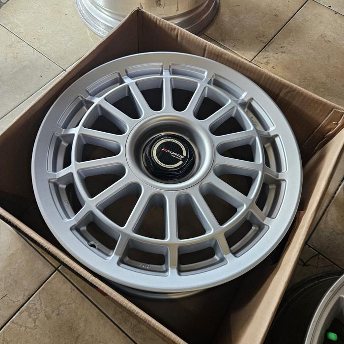 VELG MOBIL ORIGINAL FORTIS WHEELS BY PAKO PRW 17 BATUR R17 x 8 4H 100 ET 42 MATTE SILVER