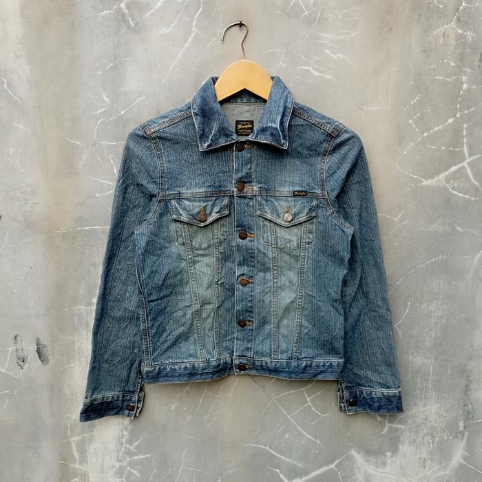 jaket trucker wrangler size s second
