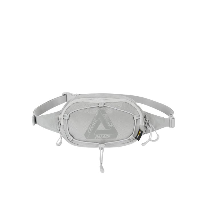 Palace Cordura RS Cross Body Bag Waist Bag Black Grey Autumn 2024