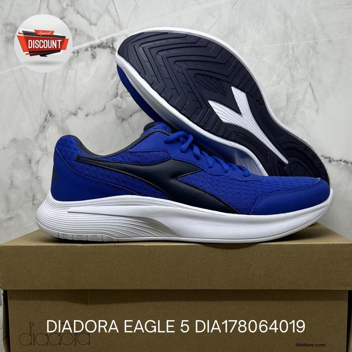 Sepatu pria Diadora Eagle 5 Turkish sea DIA178064019