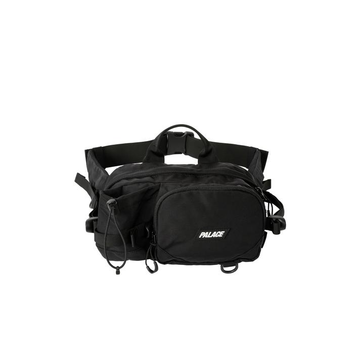 Palace Cordura RS Bottle Bun Bag Waist Bag Black Grey Autumn 24