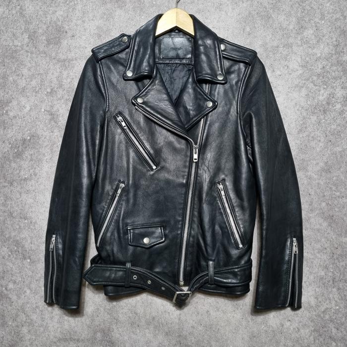 Jaket Kulit Ramones Viva Studio Japan Size M NO Harley Davidson Schott Perfecto NYC Vanson RBC Buzz 