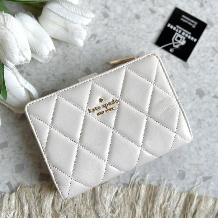 KS CAREY SMOOTH QUILTED LEATHER PARCHMENT