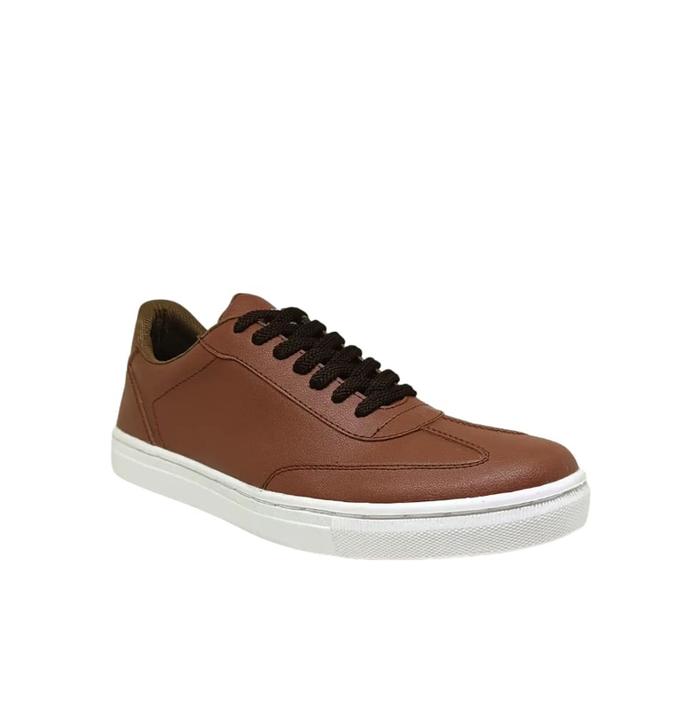 Sepatu Pria Brown Jhonny Skacher Skater Kets Style | Sneaker Kasual Anak Remaja Cowok Original