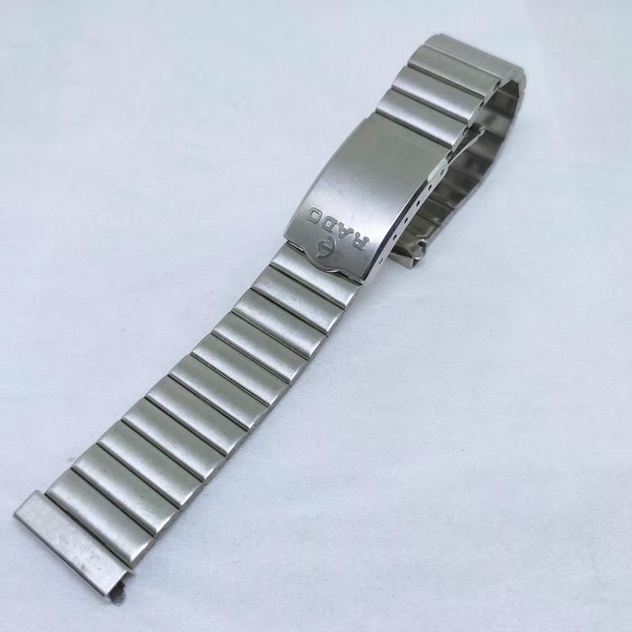 Rantai jam tangan antik Rado vintage watch bracelet ori NOS part arloji lawas klasik stl voyager hor