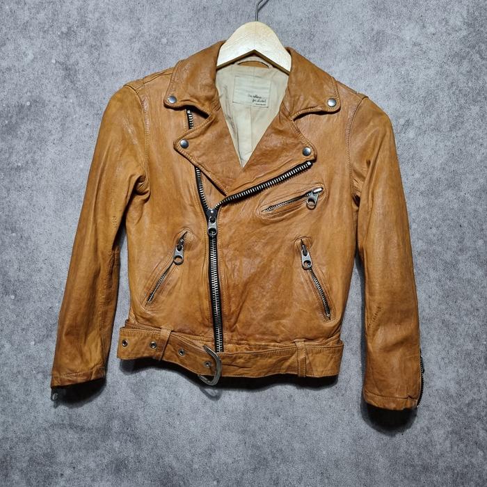 Jaket Kulit Ramones Perfecto Leather Kids 5-6thn XL NO Schott Perfecto NYC Harley Davidson Vanson RB