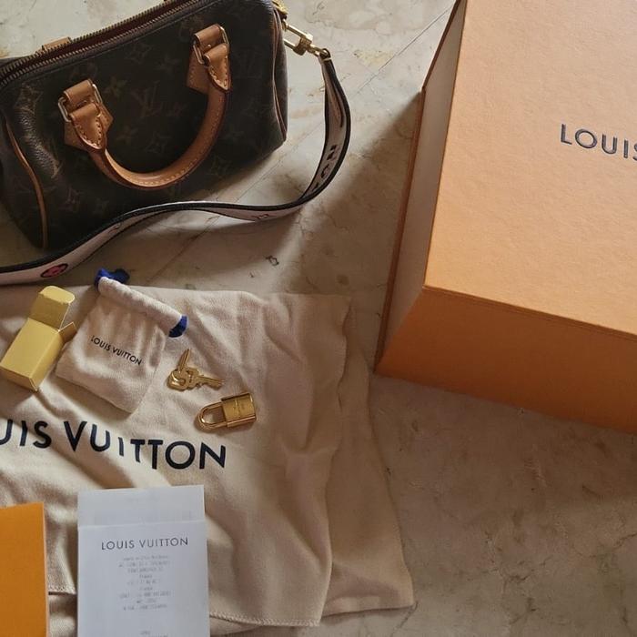 preloved lv speedy noir 2022