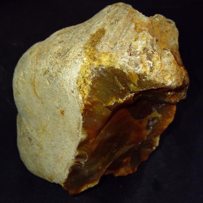 Natural Batu Chalcedony Cempaka Madu Giwang Kristal Asli Sumatera