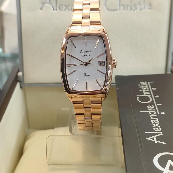 Jam wanita ORIGINAL Alexandre Christie AC 2961 LD Solid Stainless Steel