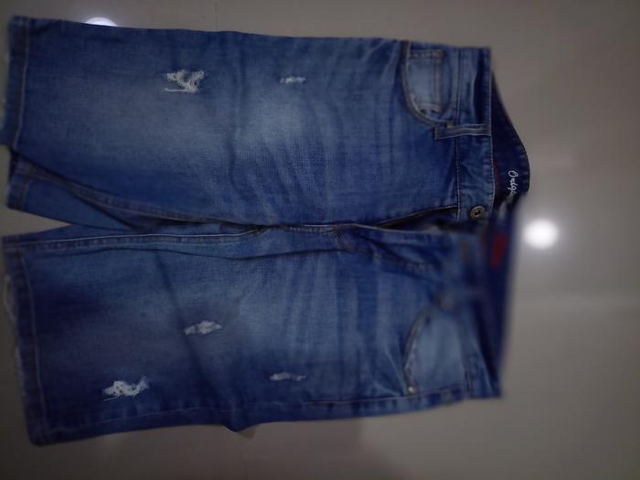 Celana Pendek Jeans Pria Original P O L H A M original indigo kondisi Bekas Bagus bersih