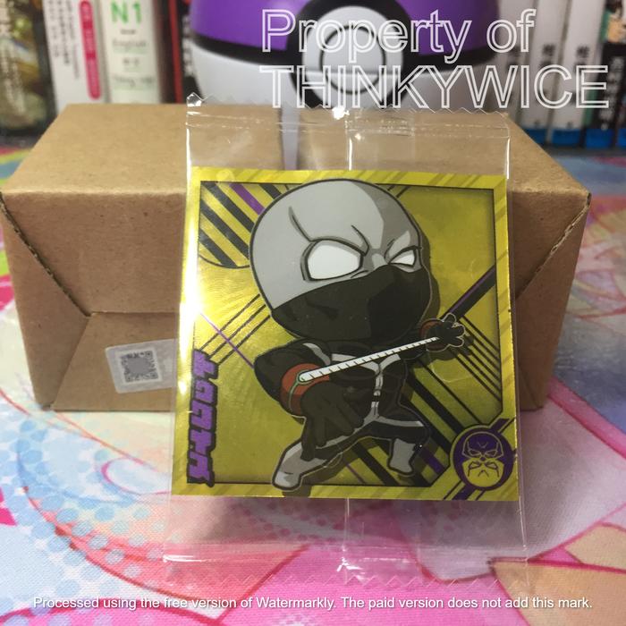 Twice - Sticker My Hero Academia Deformed Ultra Seal Waffer Vol 1 Bandai Namco MHA 1-18 R Rare