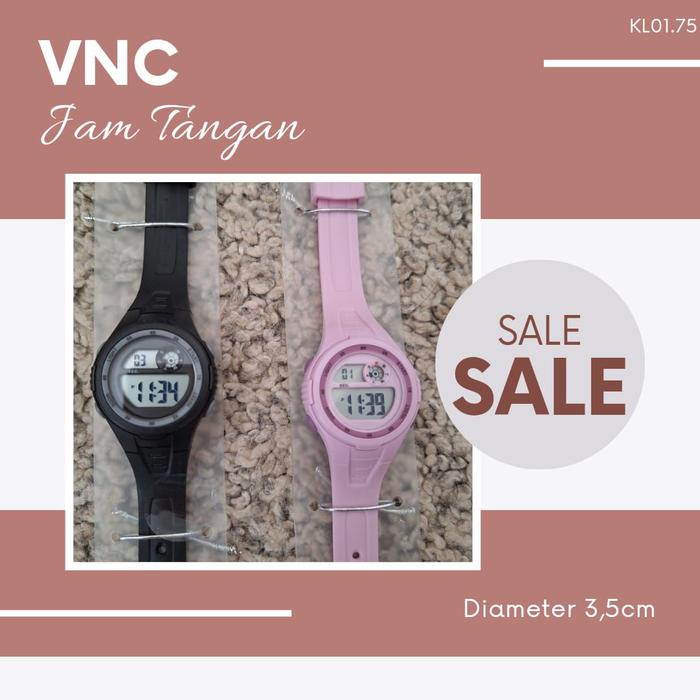 Jam Tangan Wanita Rubber VNC MALAYSIA SALEEE