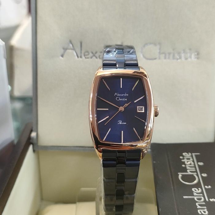 Jam wanita ORIGINAL Alexandre Christie AC 2961 LD All Solid Steel
