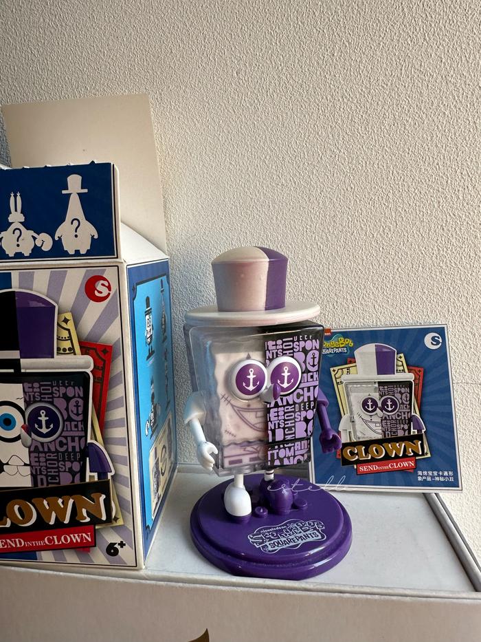 (NEW - OPEN BOX) SPONGEBOB GOTHIC CLOWN SERIES - SECRET (ORIGINAL)