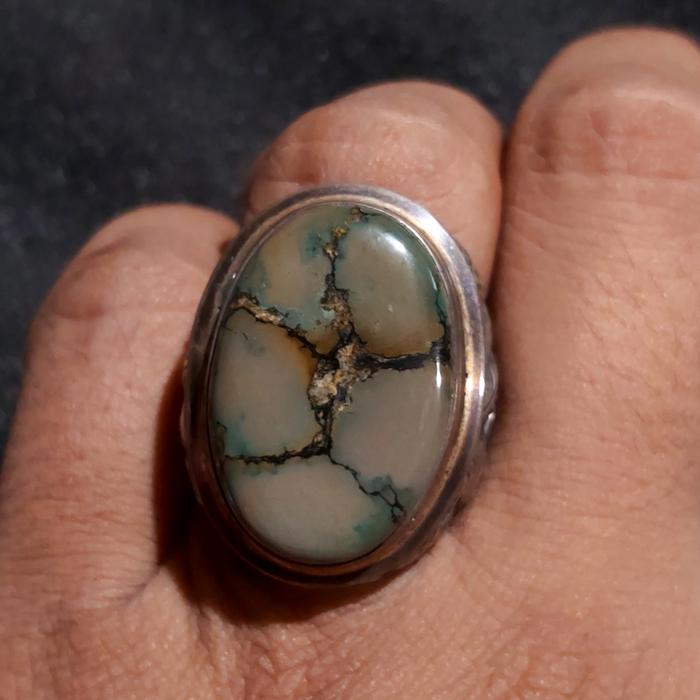 HQ NATURAL TURQUOISE - PIRUS HUBEI-XINJIANG-GRADASI OPEN-TOSKA BIRU-URAT EMAS- HIJAU-JENONG-AKSESORI