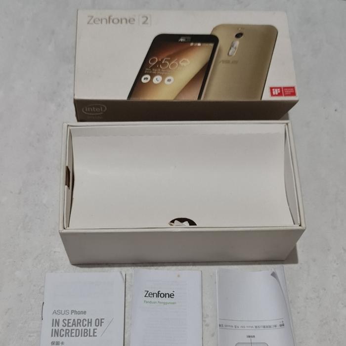 Box Asus Zenfone 2 Warna Gold Emas