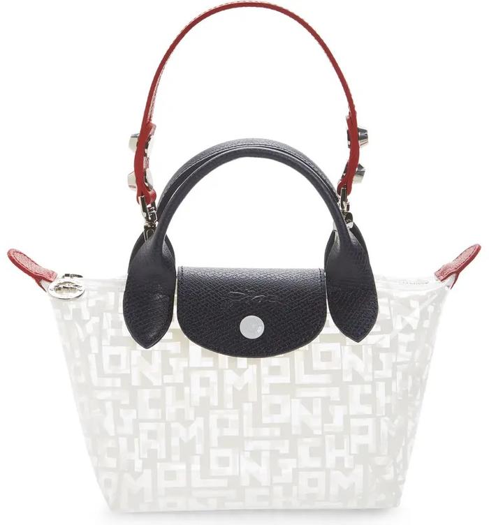 Jual Tas Wanita LC Le Pliage Mini Transparent Tote