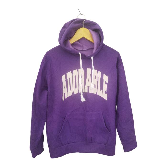 JAKET HOODIE PRIA WANITA SECOND IMPORT UNGU