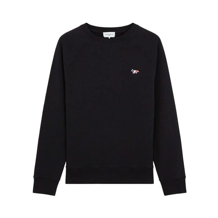 Tricolour Patch Sweatshirt Black