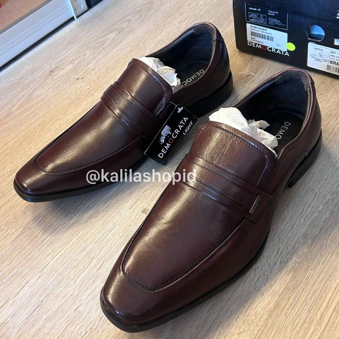 Sepatu Pantofel Pria Democrata Vince Light Original (Ready Stock)