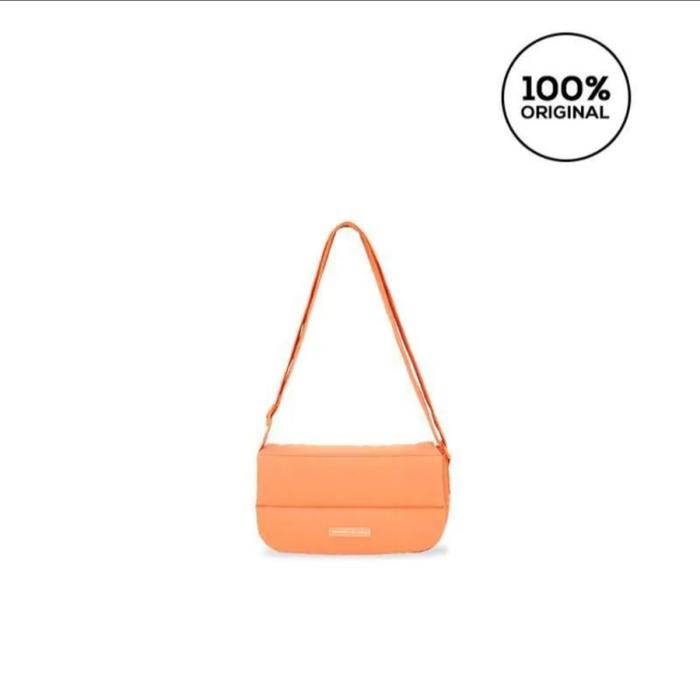 beyond the vines pocket poofy bag - tas BTV neon orange original