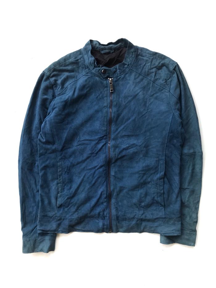 Zara Suede Bomber Jacket (JC-5376) L