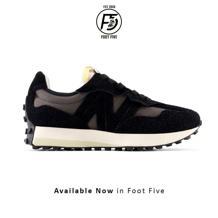 Sepatu Sneakers Pria NB 327 Black Original BNIB
