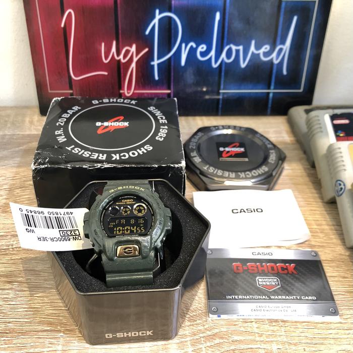 Jam Tangan G-Shock DW6900CR Green