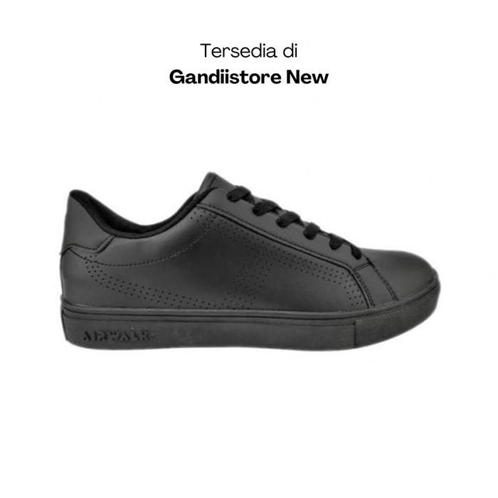Sepatu Sneakers Airwalk Talan AIWXF230318B Full Mono Black Original