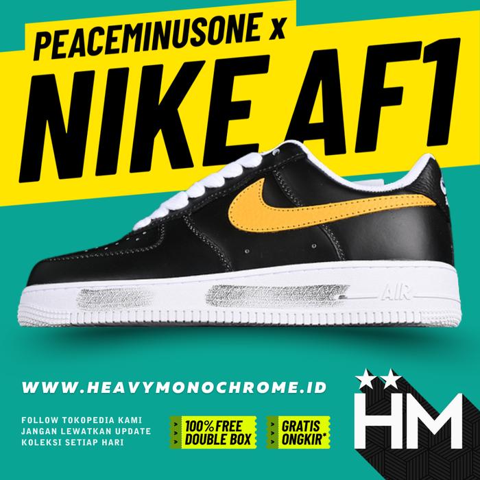 G-Dragon Peaceminusone x AF 1 Low '07 'Para-noise' Friends & Family Sneaker AQ3692-003 (Size 39-45)
