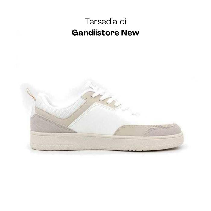 Sepatu Sneakers Airwalk Brue AIWXF240116H White Beige Original BNIB