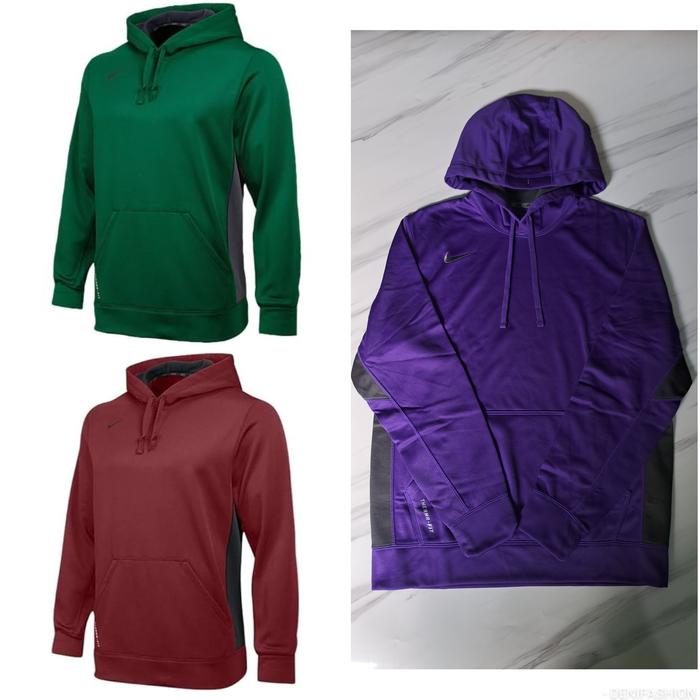Sweater Pria Branded Original Nike Therma-Fit KO Hoodie Jaket Olahraga Santai
