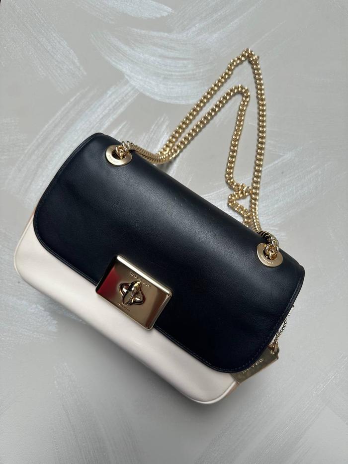 COACH Cassidy Convertible Crossbody Shoulder Bag in Colorblock F72686 Color : Chalk Multi