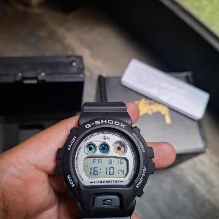 jam tangan g-shock gshock dw-6900stf dw6900stf original (stussy)