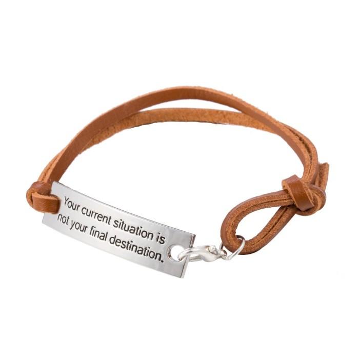 Not Your Final Destination - Motivation Bracelet Gelang Motivasi