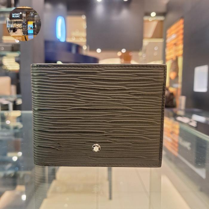 Montblanc 4810 wallet 6cc with 2 view pockets Dompet Pria Kartu Uang